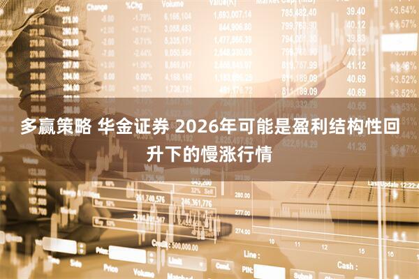 多赢策略 华金证券 2026年可能是盈利结构性回升下的慢涨行情